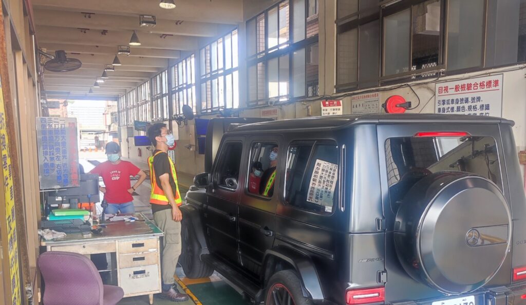 圖一、連假期間將不受理車輛檢驗服務