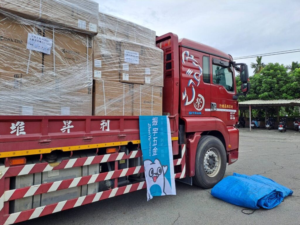 振宇五金緊急調度千台洗車機 全力支援花蓮救災行動