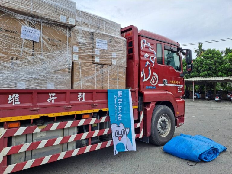振宇五金緊急調度千台洗車機 全力支援花蓮救災行動