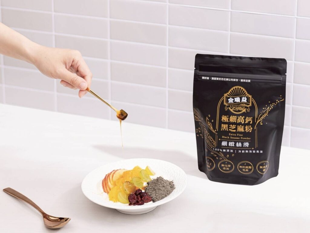 80年老字號「金瑞益」黑芝麻粉12/24全聯買一送一快閃活動