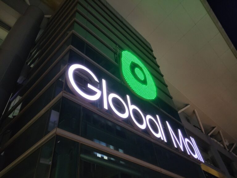 Global Mall新左營車站於3月21日起至3月28日將LOGO轉為綠色，響應綠色生活理念_0
