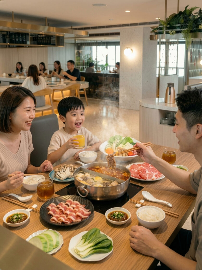 高雄福華飯店Smile_One精緻涮涮鍋四月整月推出「囡仔免錢」活動(1)