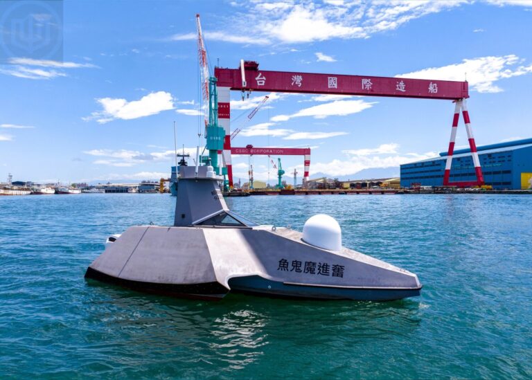 圖2-圖2 台灣國際造船股份有限公司設計兼具軍事威懾與社會安全保障的無人載具「魔鬼魚_