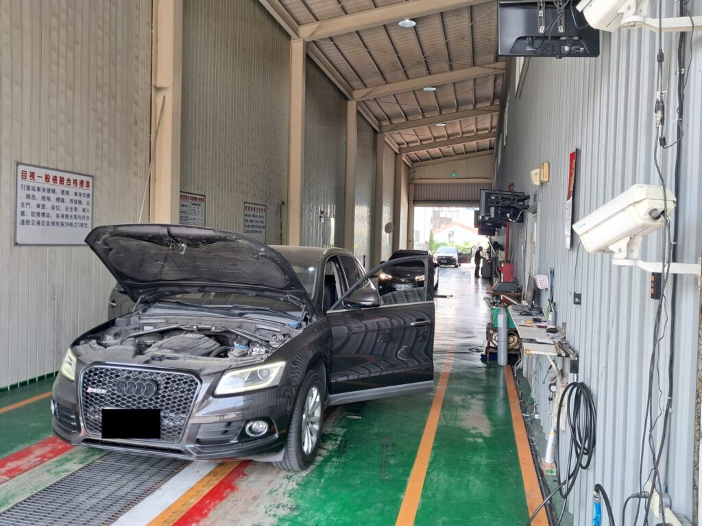 圖一、勞動節連假期間，代檢廠暫停驗車服務