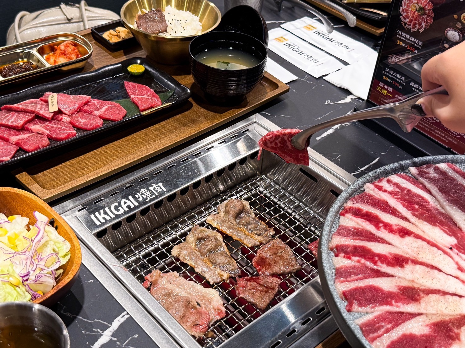 新光三越高雄左營店彩虹市集3F「IKIGAI燒肉專門店」6/25盛大開幕 打造「剛剛好的燒肉定食」體驗