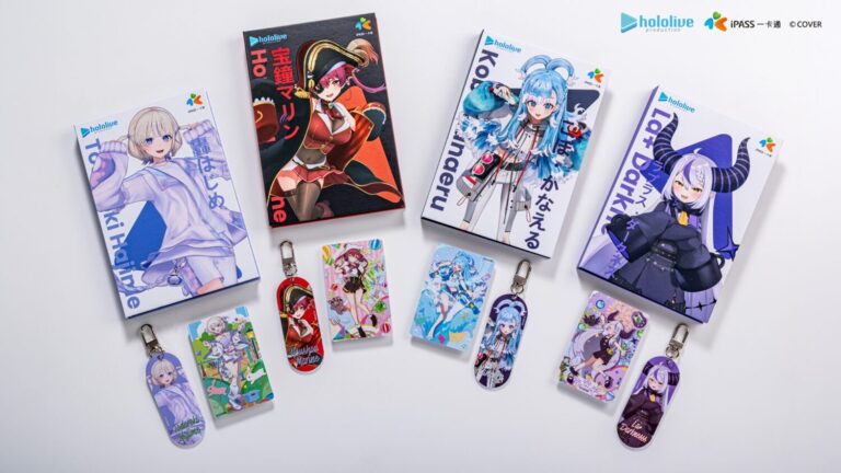 hololive Live@TAIWAN一卡通_登場四位成員化身臺灣童玩少女
