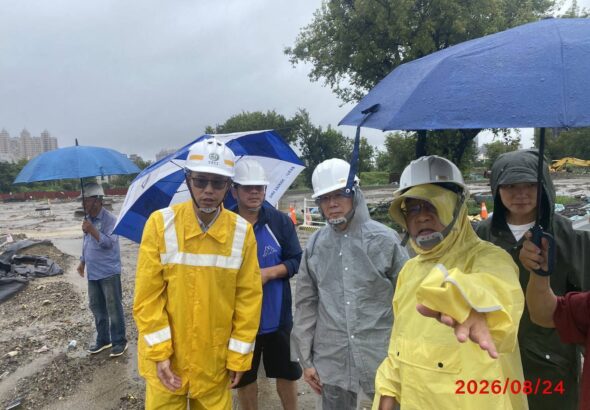 極端豪雨考驗城市排水　地政局以土地開發打造防洪韌性