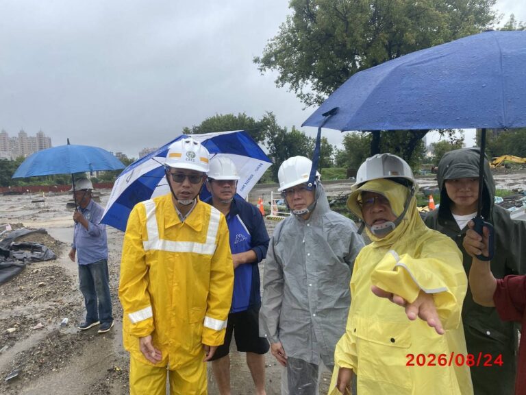 極端豪雨考驗城市排水　地政局以土地開發打造防洪韌性